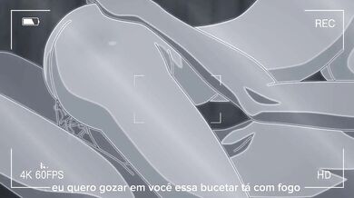 Hentai gif preto é branco