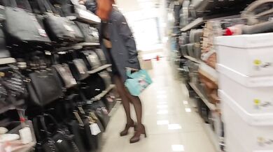 Micro skirt flash in the bag section