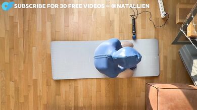 Zentai Catsuit Yoga Stretching - Girl Mastrubation