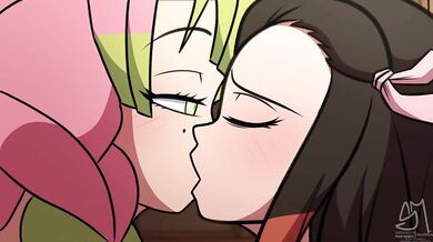 Nezuko and Mitsuri lovely time. Animation by SemiDraws