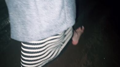 Barefoot In Cold, Squishy Mud (Muddy Feet)
