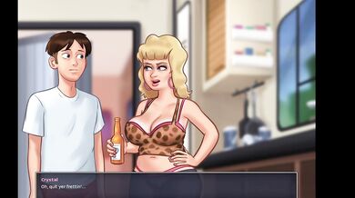 Summertime Saga Gameplay | Fucking Mature woman | Crystal Scene Part 1