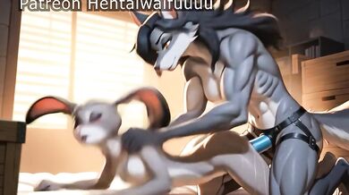 Zootopia Underground Judy Hopps’ Ultimate Lesbian Strap-on Session With She Wolf Naughty Zootopia