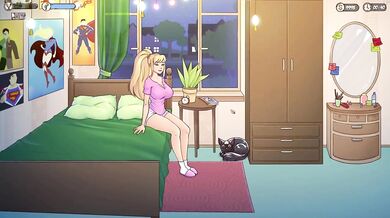 The Lewd Knight Parody Super Hero porn Game Play (Part 03)