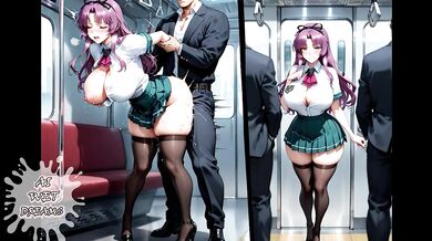 ORGY IN PUBLIC TRANSPORTS ANIMATION!! (EXHIBITIONISM ANIMATION MIX 2) - ASMR/JOI/ROLEPLAY