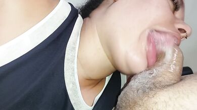 rough licking with the best blowjob licking from porn‍????