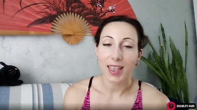 Ragazzo disabile fa provino in CAM con Sofia Bellucci prima di fotterla di persona - prima parte - (Dialoghi in italiano) DISABILITY HARD