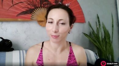 Ragazzo disabile fa provino in CAM con Sofia Bellucci prima di fotterla di persona - prima parte - (Dialoghi in italiano) DISABILITY HARD