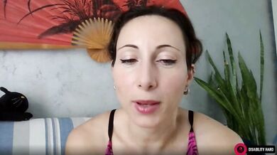 Ragazzo disabile fa provino in CAM con Sofia Bellucci prima di fotterla di persona - prima parte - (Dialoghi in italiano) DISABILITY HARD