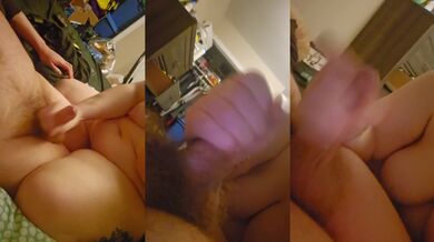 Going my boyfriends hand a break from all his hard work