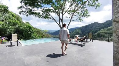 reverse happy ending - massage and hard fuck at resort gigolo