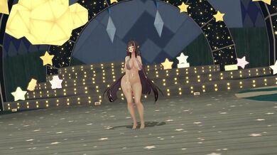 DDD KPop Hentai MMD | Elf VTuber Strip Dance