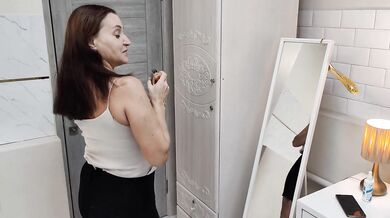 Exciting! Best sex with a friend's mom after a massage