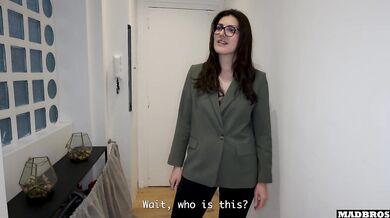 A French Real Estate Agent Gets Her Big Juicy Ass Pounded Anally Before Her Next Meeting !!!