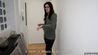 A French Real Estate Agent Gets Her Big Juicy Ass Pounded Anally Before Her Next Meeting !!!