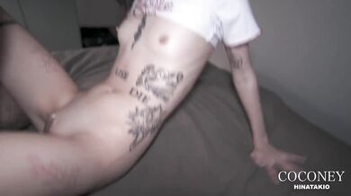 For a good lick i helped him cum twice