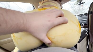 Made Stepbro Hard with My Big Ass on his Cock Humping in the Car