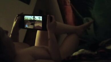 Naked gamer girl Nymeria Malfoy