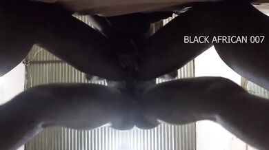 black african 007 welcomes primal cock fury with fierce ass penetration