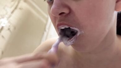 Teeth Brushing Fetish