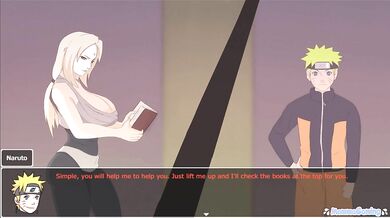 Living With Tsunade 0.44 [12] Naruto Trolls Tsunade By Hiding Her Books