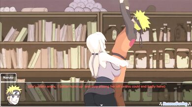 Living With Tsunade 0.44 [12] Naruto Trolls Tsunade By Hiding Her Books