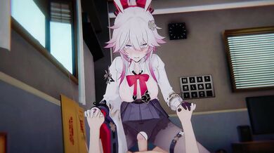 [Honaki: Star Rail] "Aha's Cruel Joke" - Evanescia Broken: POV Sandwich DP & Tied Up (4K)