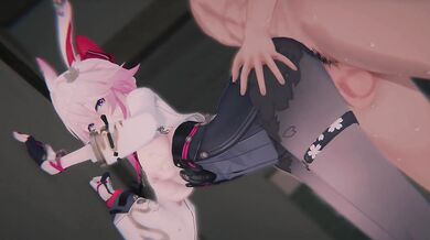 [Honaki: Star Rail] "Aha's Cruel Joke" - Evanescia Broken: POV Sandwich DP & Tied Up (4K)
