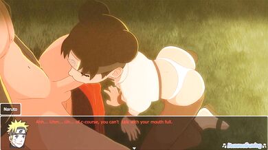 Living With Tsunade 0.44 [13] Tenten Pleasures Naruto In The Forest