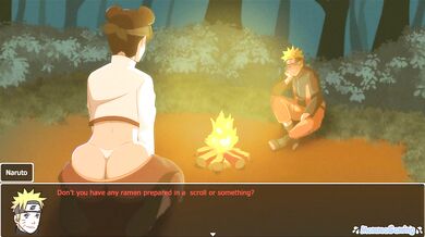 Living With Tsunade 0.44 [13] Tenten Pleasures Naruto In The Forest