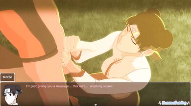 Living With Tsunade 0.44 [13] Tenten Pleasures Naruto In The Forest