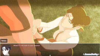 Living With Tsunade 0.44 [13] Tenten Pleasures Naruto In The Forest