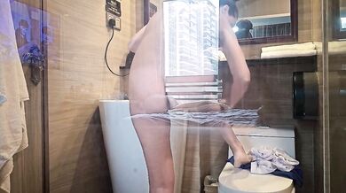 VOYEUR Hot Wife Morning at Hotel Room