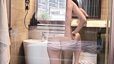 VOYEUR Hot Wife Morning at Hotel Room
