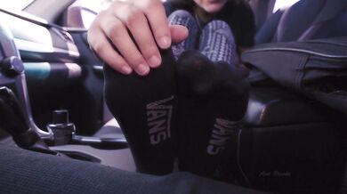 My sweaty soles need your cum on them - Ava Brooke