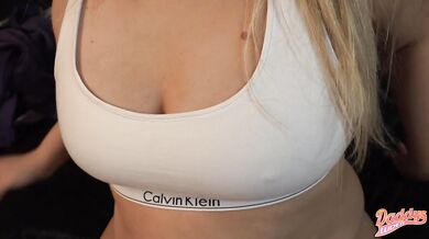 My first orgasm series after pregnancy with squirting and cum