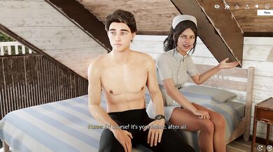 Nurse Carolyn Starts With a Checkup Then Turns the Private Room Visit Into Slow Teasing Sex (3D)
