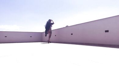 Masturbating in a beautiful spot