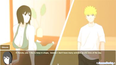 Living With Tsunade 0.44 [14] Tsunade X Shizune Sexy ""Yoga"" Class