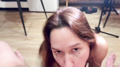 I sucked his cock so diligently, and in return, he gave me several orgasms in my pussy.