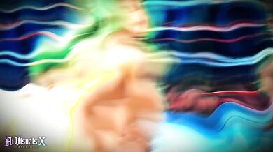 [4K] AI 3D Animated - Green Hair Bimbo Slut Gets Titfucked & Fucked Hard in Wrestling Ring | AI Visuals X