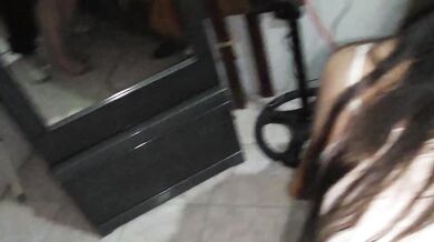 Big tits creampie fills school corridors