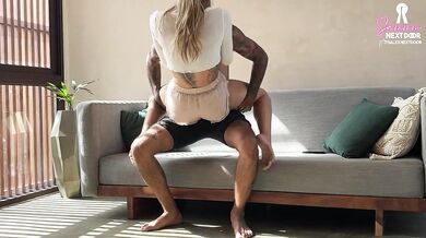My naughty wife loves to wake me up from my slumber so I can fill her up with cum