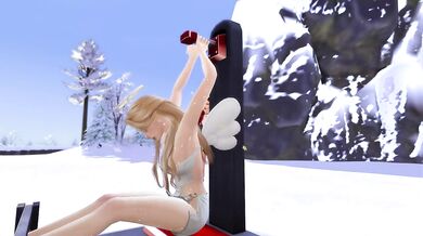 Angel vs Demon - Tickle Torment in the Blizzard