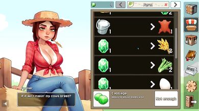 牧場の爆乳ファーマーに巨根で連続ピストン【Lovely Craft Piston Trap：実況Part3】