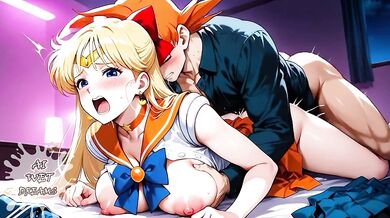 GOKU CREAMPIES ALL THE SAILOR GUARDIANS!! (DRAGON BALL X SAILOR MOON ANIMATION COMPILATION) - ASMR/JOI/ROLEPLAY
