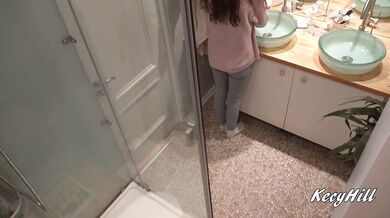 My morning bathroom routine