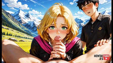 Hentai - Sexy Blonde Sex in the Alps Pic Collection