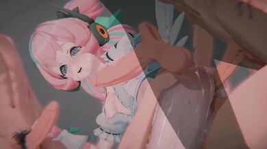[Zenless Zone Zero] Aria's "SYSTEM MALFUNCTION": Bound Idol & POV Sandwich DP (4K)