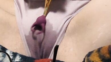 Close Up Masturbation Clip POV Pussy N Vibrator Clip 11